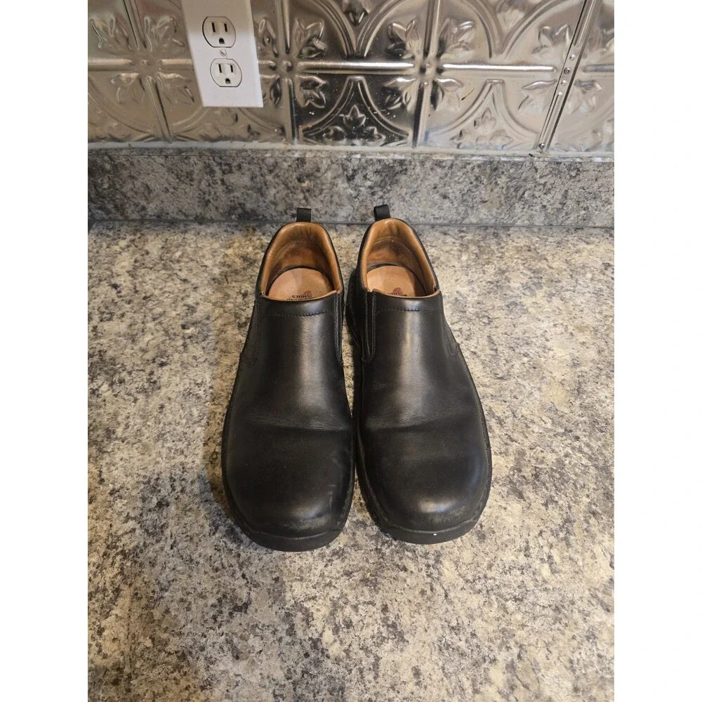 Red Wing 6700 Mens Work Shoes Leather Slip On Loafers Aluminum Safety Toe Sz 11D
